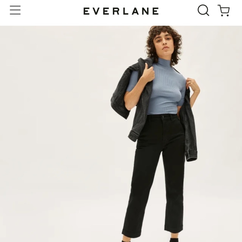 EVERLANE THE STRAIGHT LEG CROP REGULAR